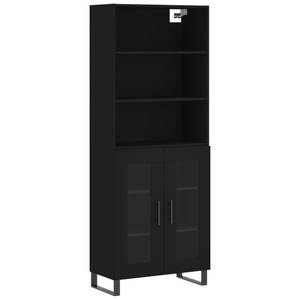 Highboard DE3481 Schwarz - Holzwerkstoff - 34 x 180 x 70 cm