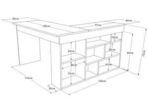 Bureau traditionnel LILEUL Beige