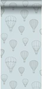 Tapete Luftballons 7449 Hellblau