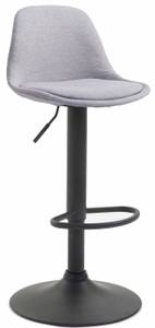 Tabouret de bar Kiel Gris - Noir