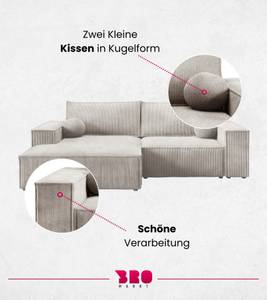 Ecksofa PABLO Mini Beige