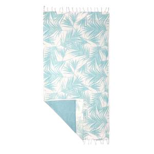 Fouta de plage Naf Naf TROPICAL Bleu - Textile - 90 x 170 x 170 cm