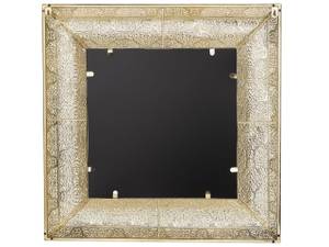 Wandspiegel PLERIN Gold - Metall - 60 x 60 x 4 cm