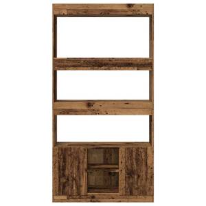 Highboard DE4274 Braun - Holzwerkstoff - 33 x 180 x 92 cm