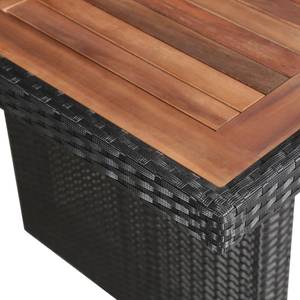 Gartentisch Polyrattan - Holzart/Dekor - 90 x 74 x 240 cm