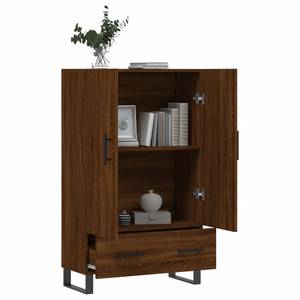 Highboard DE3572 Eiche Schwarzbraun Dekor