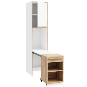 Jugendzimmer Simon 28-140 (5-teilig) Weiß - Holzwerkstoff - 180 x 241 x 58 cm