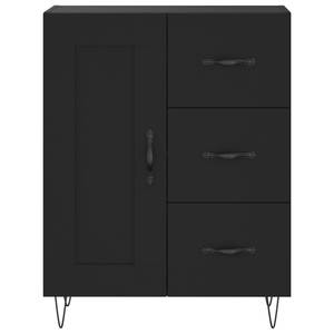 Highboard DE8414 Schwarz - Holzwerkstoff - 34 x 180 x 70 cm