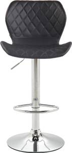 Tabouret de bar Cork Lot de 2 Noir - Argenté