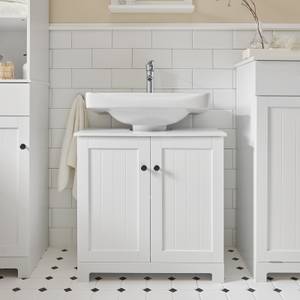 Meuble sous lavabo BZR18-II-W Blanc