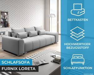 Sofa LORETA 3R Hellgrau