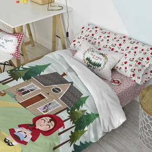 Red riding hood Set housse couette 135 200 x 140 cm