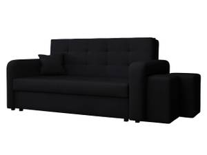 Schlafsofa Viva Home III Schwarz