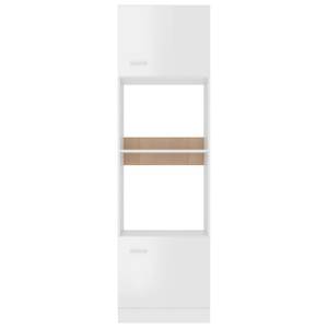 Armoire à micro-ondes  3016496-15 Blanc brillant - Blanc