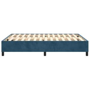 Cadre de lit 3016030-4 Bleu foncé - 203 x 35 cm