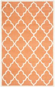 Teppich Noelle handgetuftet Beige - Orange - Pink - 120 x 180 cm