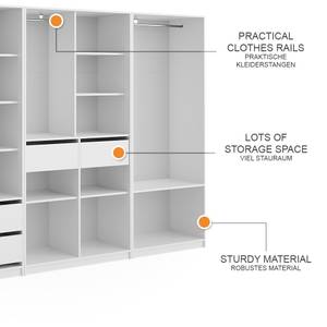 Kleiderschrank Elmo 50205 Weiß