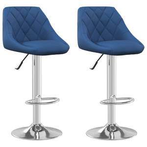 Barhocker 2er Set D8394 Blau