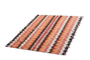 Tapis Jajim CCXXI Orange - Textile - 131 x 1 x 161 cm