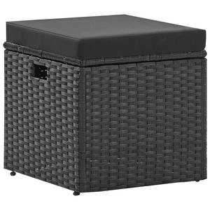 Gartenmöbel-Set (4-teilig) 3006305 Schwarz - Polyrattan - 50 x 33 x 80 cm