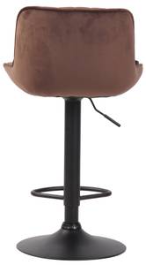 Tabouret de bar Lentini Lot de 2 Marron