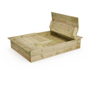 Sandkasten Flippey Braun - Massivholz - 165 x 30 x 110 cm