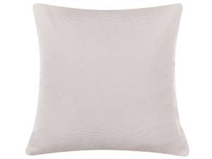 Kissen 2er Set QUERCUS Beige - Grau - Pink - Textil - 45 x 6 x 45 cm