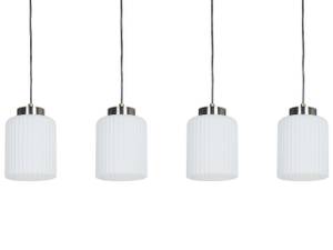 Lampe suspension CAUDELO Noir - Blanc - Métal - 80 x 110 x 14 cm