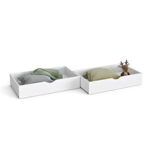 Tiroir de lit Everest 2 pcs. Blanc