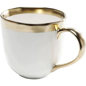 Mugs Bell (lot de 4) Blanc - Porcelaine - 10 x 10 x 15 cm