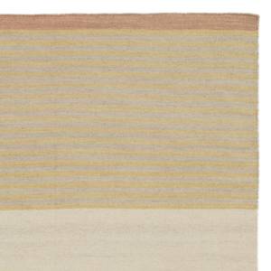 Wollteppich Kalan Weiß - Textil - 140 x 1 x 200 cm