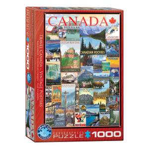 Puzzle Reisen Sie durch Kanada Papier - 26 x 6 x 36 cm
