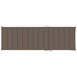 Gartenliege (2er Set) 3009260-3 Taupe