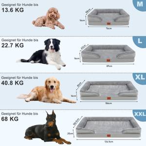 Hundebett C702 58 x 16 x 76 cm