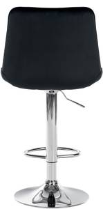 Tabouret de bar Toni Lot de 2 Noir