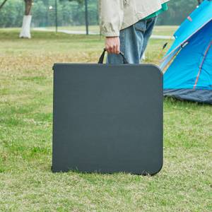 Table de camping pliante Adelfia Noir