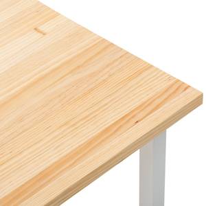 Table Basse iCub Strong 60x60 x53 Blanc Blanc - Bois massif - Bois/Imitation - 60 x 53 x 60 cm