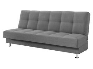 Schlafsofa Enduro III Grau - Holz teilmassiv - 193 x 90 x 85 cm