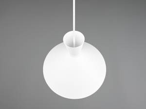 LED Pendelleuchte Metall Weiß Ø35cm Weiß