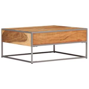 Couchtisch 247585 Braun - Metall - Massivholz - Holzart/Dekor - 75 x 35 x 75 cm