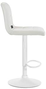 Tabouret de bar Peru Lot de 2 Crème - Blanc