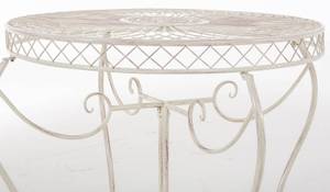 Table de jardin Sheela Blanc crème