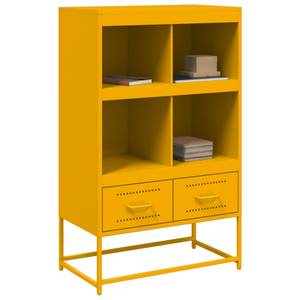 Highboard DE5155 Gelb - Metall - 39 x 112 x 69 cm