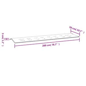 Gartenbank-Auflage 3007233-5 Taupe