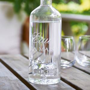 Flasche Eau de la Maison Glas - 9 x 26 x 9 cm