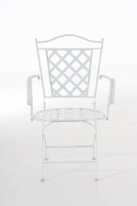 Chaises de jardin Adara Blanc