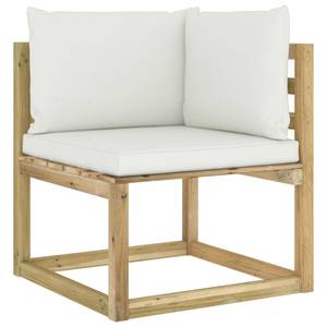 Salon de jardin 3016481-14 (lot de 10) Blanc - Bois manufacturé - Bois/Imitation - 64 x 70 x 64 cm