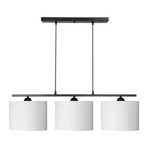 Suspension Horsham noir / blanc Blanc - Métal - 93 x 85 x 25 cm