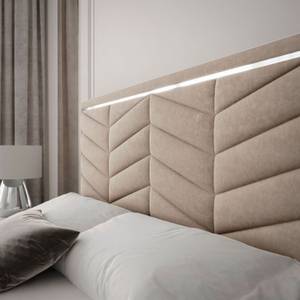 Polsterbett AURORA II 120x200 Boston 18 Beige - Breite: 120 cm