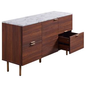 Sideboard VNF-00081 Braun - Metall - 36 x 72 x 122 cm